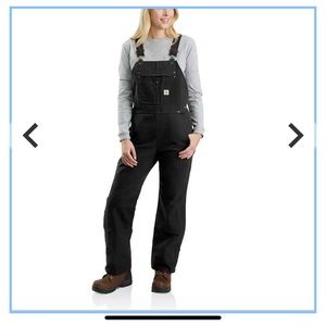 Carhartt Quilt Lined Duck Bib Overall